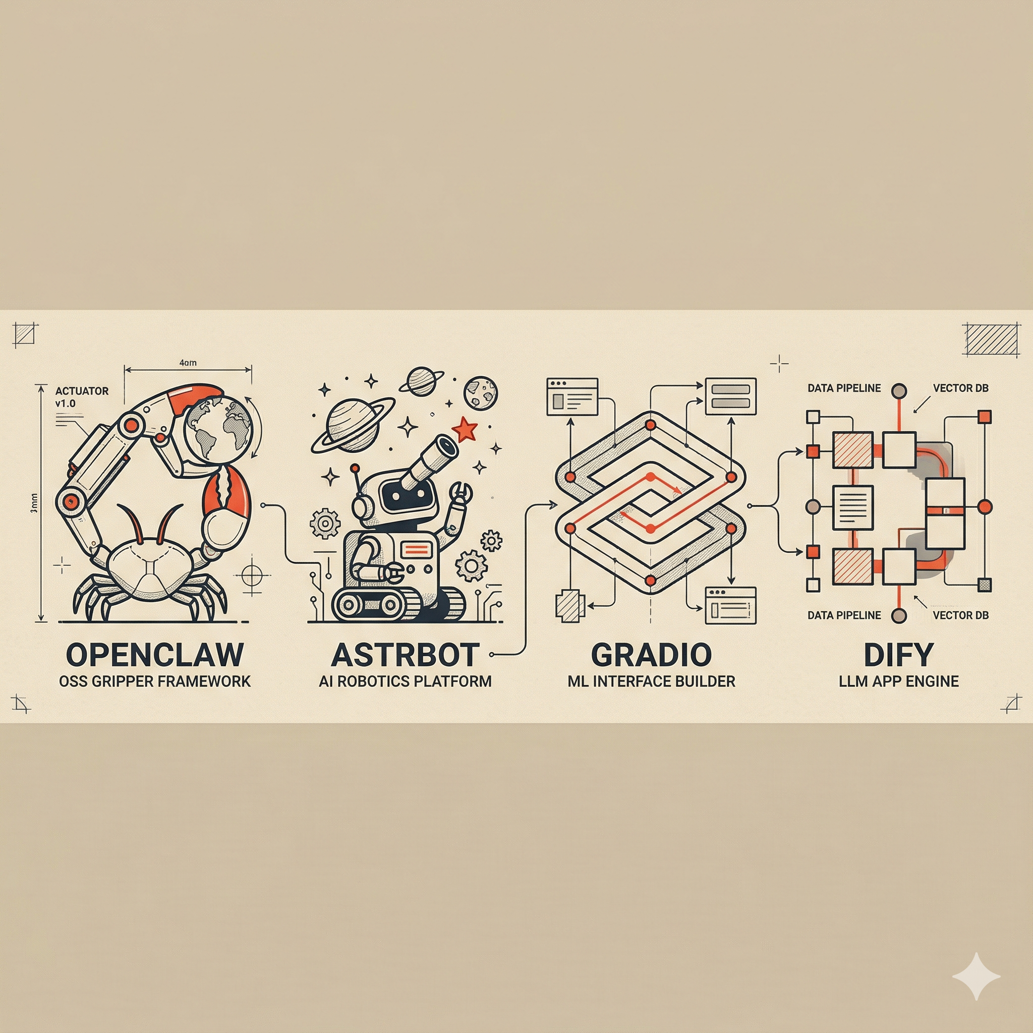 Open source contributions illustration